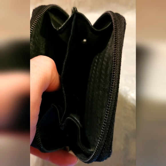 Prada Nylon Zipper Wallet Black 4.25" X 3" - Picture 10 of 12